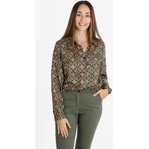 Sweet Camicia donna con stampa Camicie Classiche donna Verde taglia XL