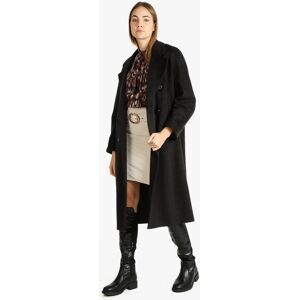 Daystar Cappotto lungo doppiopetto donna Cappotto Classico donna Nero taglia L