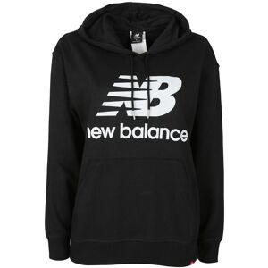 New Balance ESS OVERSIZE PO Felpa donna con cappuccio Felpe donna Nero taglia S