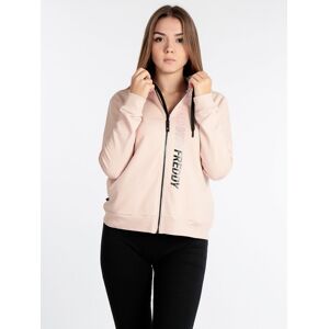 Freddy Felpa donna con cappuccio Felpe Pesanti donna Rosa taglia XL