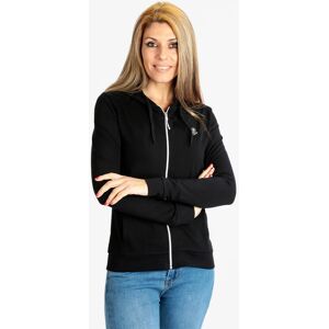 Athl Dpt Felpa sportiva donna con zip e cappuccio Felpe Leggere donna Nero taglia XL