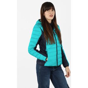 Athl Dpt Giubbino donna impermeabile con cappuccio Piumino invernale donna Blu taglia XXL