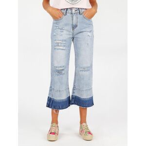 Solada Jeans boyfriend strappati a zampa Jeans Boyfriend donna Jeans taglia M