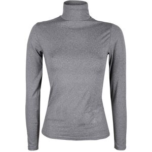 Gladys Maglia dolcevita donna in microfibra T-Shirt Manica Lunga donna Grigio taglia M