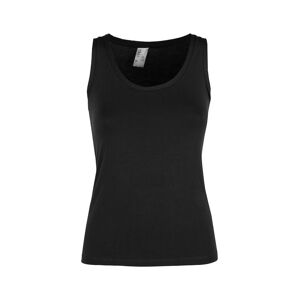 Pura P0718M Top donna in bamboo a spalla larga Tops donna Nero taglia M