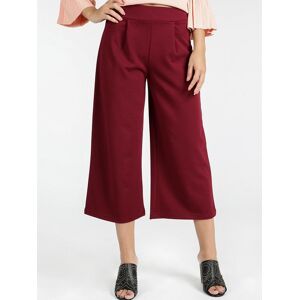 Frenetika Pantaloni culotte elasticizzati Pantaloni Casual donna Rosso taglia M