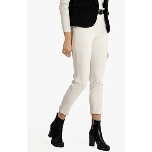 Solada Pantaloni donna cropped con cintura Pantaloni Casual donna Bianco taglia L