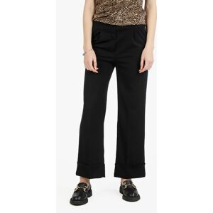 Solada Pantaloni donna eleganti a gamba larga Pantaloni Eleganti donna Nero taglia S