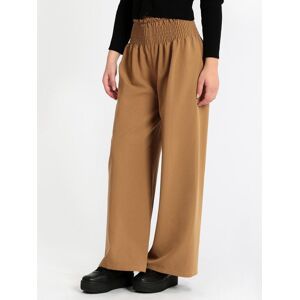 Chiaretta Pantaloni palazzo a vita alta Pantaloni Casual donna Beige taglia Unica