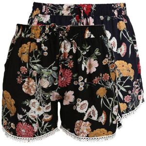 Solada Shorts fiorati Confezione 2 pezzi Shorts donna Multicolore taglia M/L