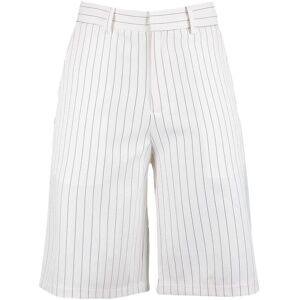 Manosque Shorts Vita Alta Pantaloni Casual donna Bianco taglia S