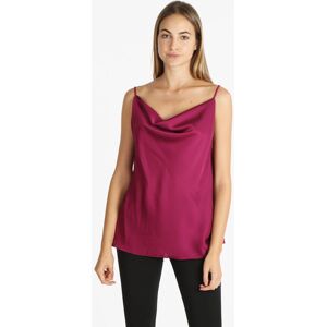 Solada Top donna con scollo a cascata Tops donna Rosso taglia Unica