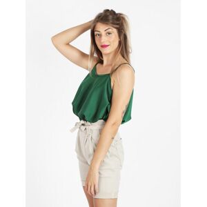 Solada Top donna con spalline fini Tops donna Verde taglia Unica