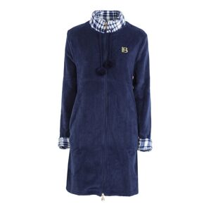 Laura Biagiotti Vestaglia donna in pile con cerniera Vestaglie donna Blu taglia S