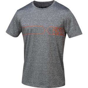 Maglia Moto Casual Ixs TEAM FUNCTION Grigio Rossa taglia S