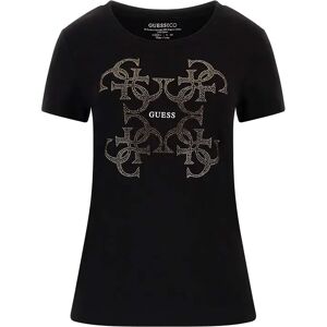 Guess T-shirt Donna Colore Nero NERO S