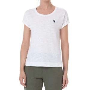 Us Polo Assn. T-shirt Donna Colore Bianco BIANCO S