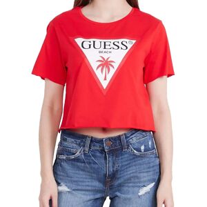 Guess T-shirt Donna Colore Rosso ROSSO XS