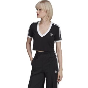 adidas Originals Cropped - T-shirt - donna Black 42