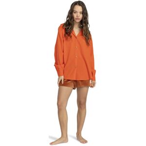 Billabong Swell overshirt - camicia a maniche lunghe - donna Orange M