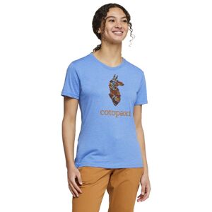 Cotopaxi Altitude Llama Organic - T-shirt - Donna Azure L