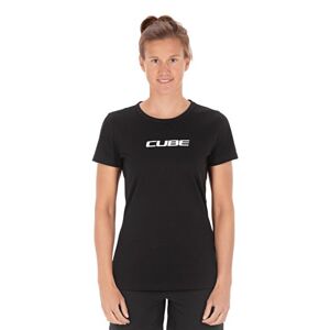 Cube Classic Logo WS - T-Shirt - donna Black XS