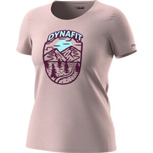 Dynafit Graphic - T-Shirt sport di montagna - donna Light Pink/Dark Red/Light Blue I46 D40