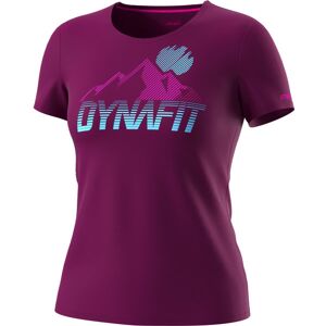 Dynafit Transalper Graphic S/S - T-shirt - donna Purple/Light Blue/Pink L