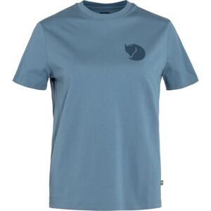 Fjällräven Fox Boxy Logo W - T-shirt - donna Blue S