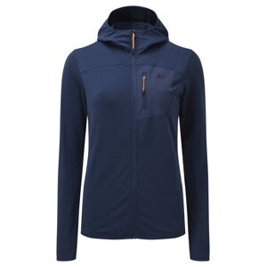 Mountain Equipment Lumiko Hooded Wmns - felpa in pile - donna Dark Blue 8 UK