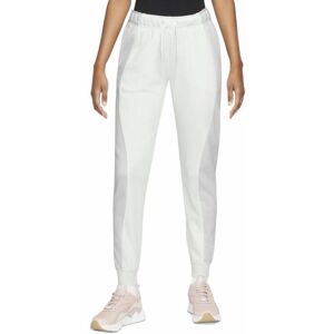 Nike Air W Mid-Rise Fleece Jo - pantaloni fitness - donna White M