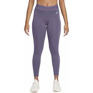 Nike Pro Mid Rise 7/8 Mesh W - pantaloni fitness - donna Purple L