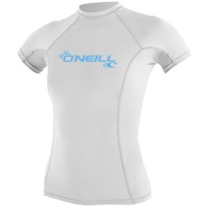 O'Neill Women's Basic S/S Rash Guard - maglia a compressione - donna White S