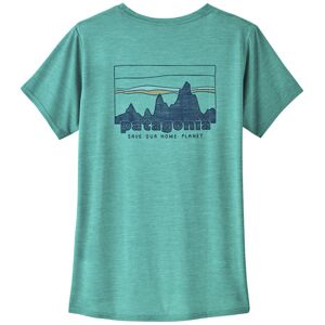 Patagonia Capilene® Cool Daily - T-shirt - donna Light Green/Blue L