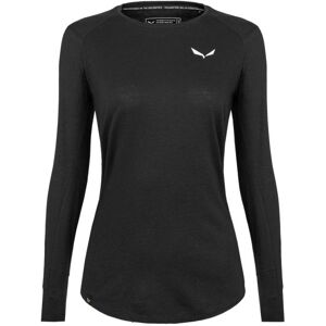 Salewa Lavaredo Hemp W L/S - maglia a manica lunga - donna Black I46 D40