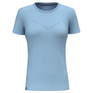 Salewa Pure Eagle Frame Dry W - T-shirt- donna Light Blue/Blue/White I46 D40