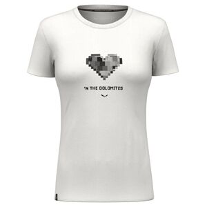 Salewa Pure Heart Dry W - T-shirt - donna White I48 D42