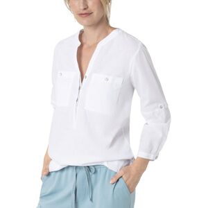 Timezone Henley - camicia a maniche lunghe - donna White XS