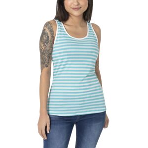 Timezone top - donna White/Blue M