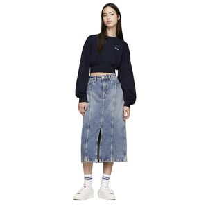 Tommy Jeans Tjw Crop Relaxed Fit - maglione - donna Dark Blue XS