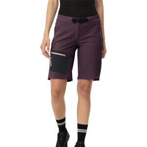Vaude Badile - pantaloni corti trekking - donna Purple/Black 38