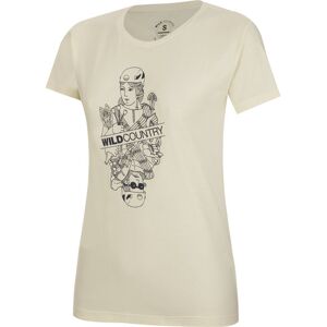 Wild Country Stamina W - T-shirt - Donna Beige/black M