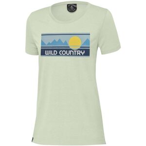 Wild Country Stamina W - T-shirt - donna Light Green/Blue S