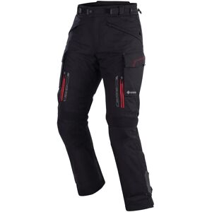 BERING - Pantaloni Travel GTX Nero Nero,Rosso 4XL