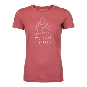 Ortovox Intimo / t-shirt 150 cool mtn protector, t-shirt donna wild rose xs