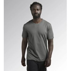 Diadora MAGLIA ESTIVA MC ATONY GRIGIO ACCIAIO 75070 - T-SHIRT  UTILITY - Taglia L