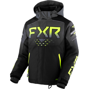 FXR Giacca Snow Donna  Helium Nero-Carbone Fade-Fluo