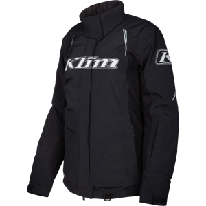 KLIM Giacca Donna  Strata Nero-Argento Metallizzato