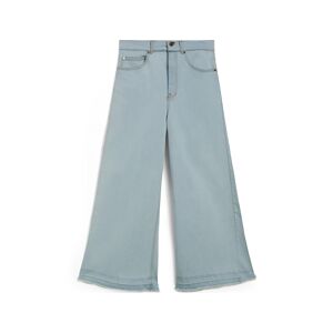 Freddy Jeans culotte lunghezza cropped fondo taglio a vivo Jeanssuperbianco-Cucituregial Donna Xxs