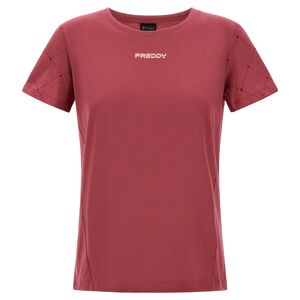 Freddy T-shirt con motivo geometrico sul retro in tono colore Malaga- Bord. Rhombus Allover Donna Extra Small